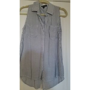 Velvet Heart XS striped long blouse